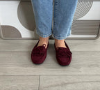 Mocassins Nina bordeaux