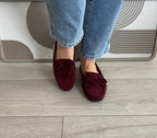 Mocassins Nina bordeaux