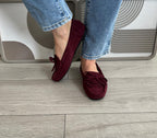 Mocassins Nina bordeaux