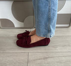 Mocassins Nina bordeaux