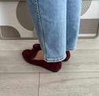Mocassins Nina bordeaux