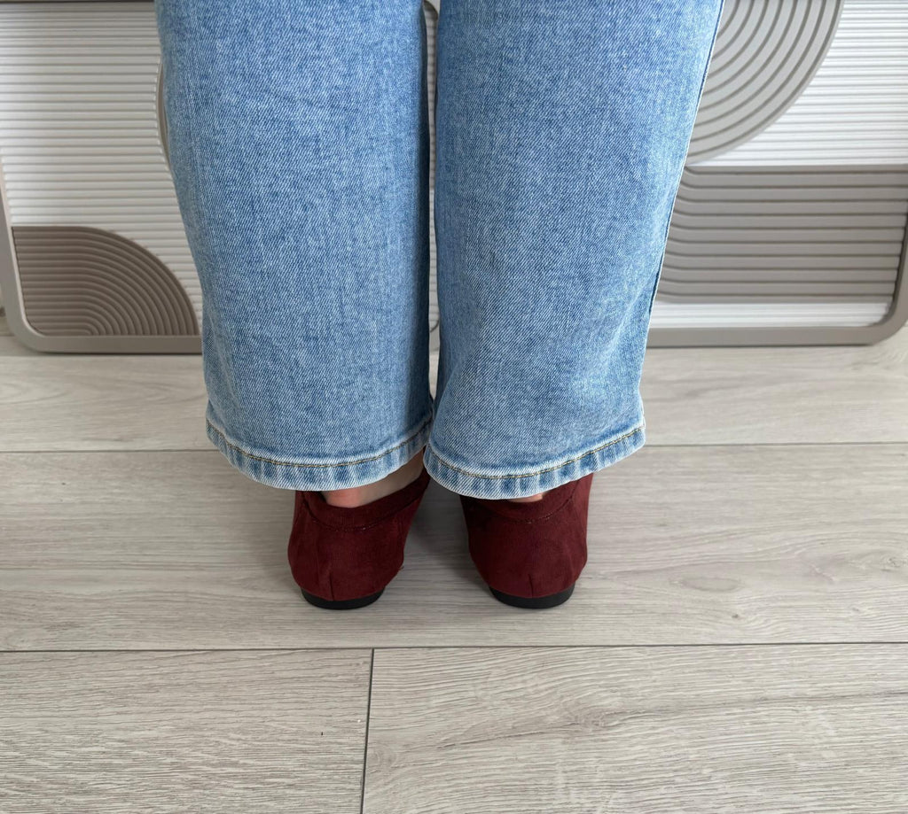 Mocassins Nina bordeaux