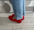 Mocassin Birdy rouge
