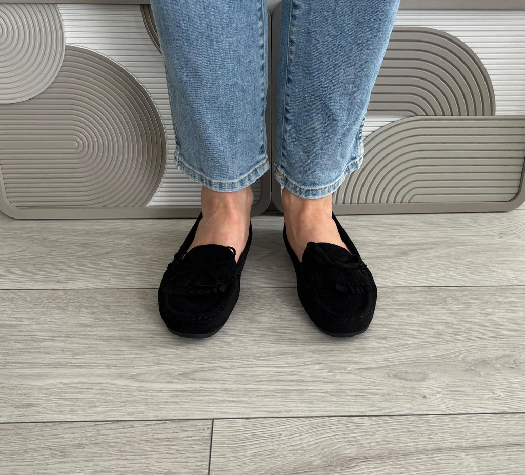 Mocassins Nina noir