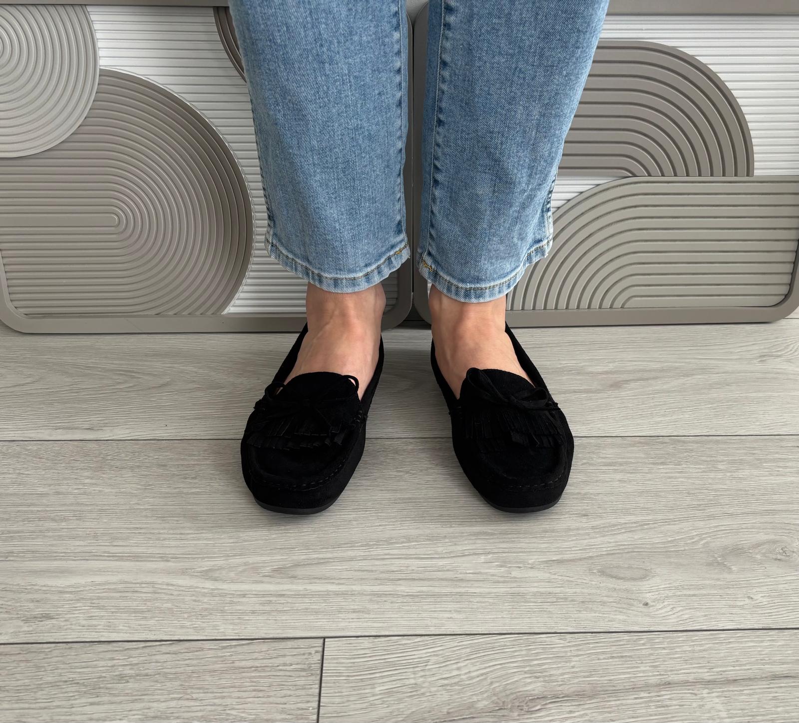 Mocassins Nina noir