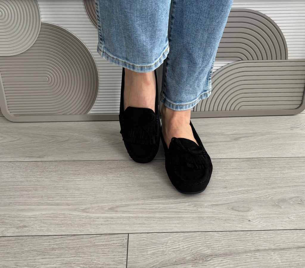 Mocassins Nina noir