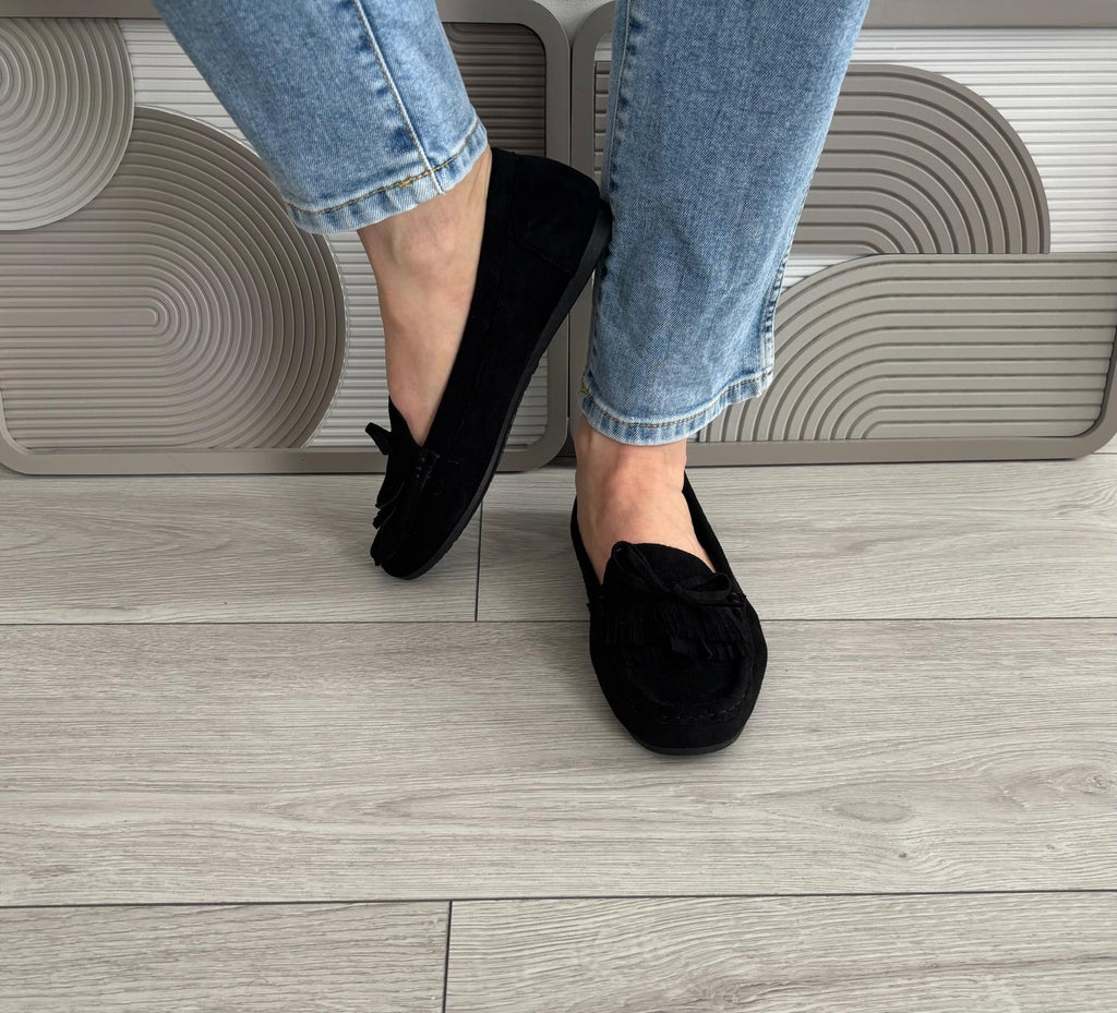 Mocassins Nina noir