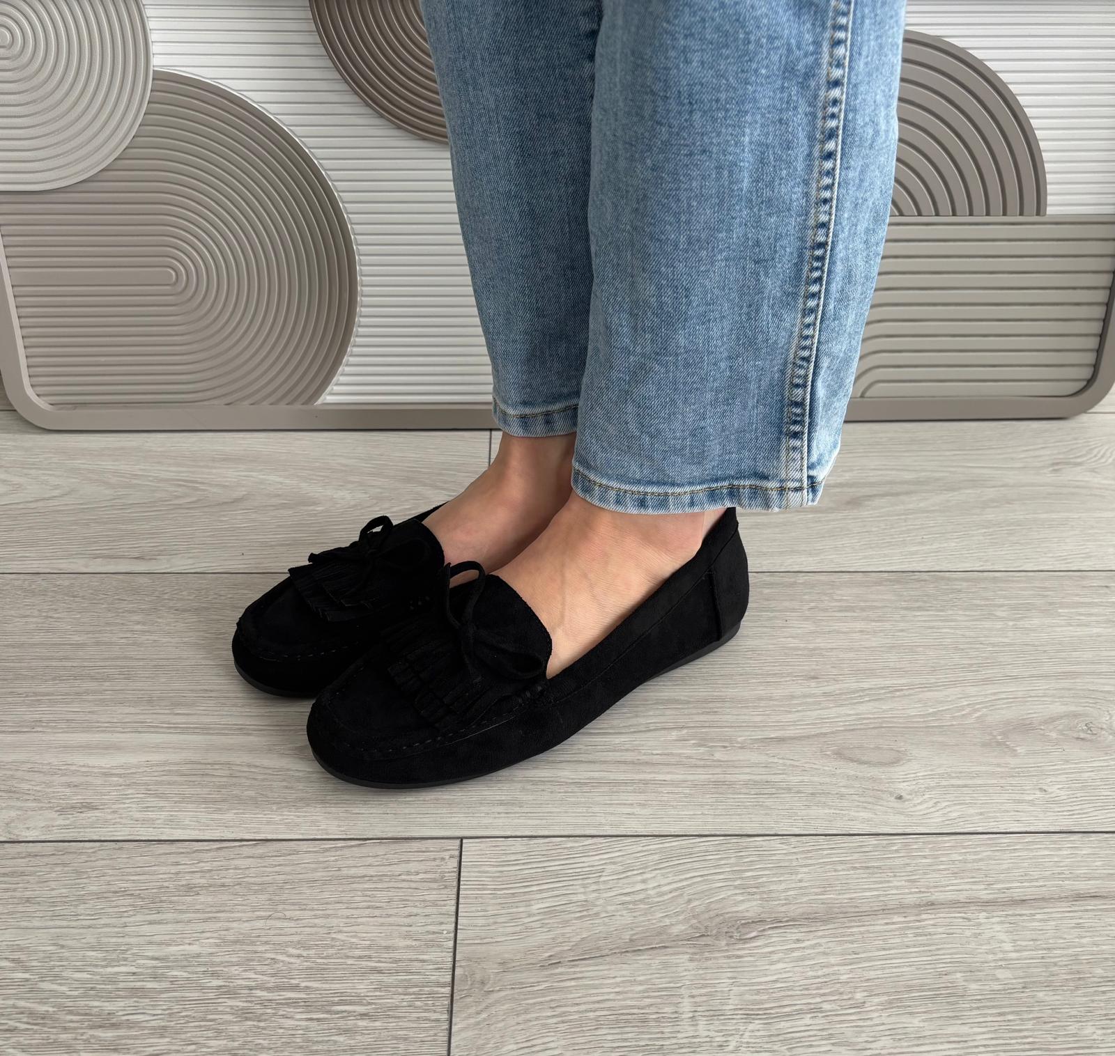 Mocassins Nina noir