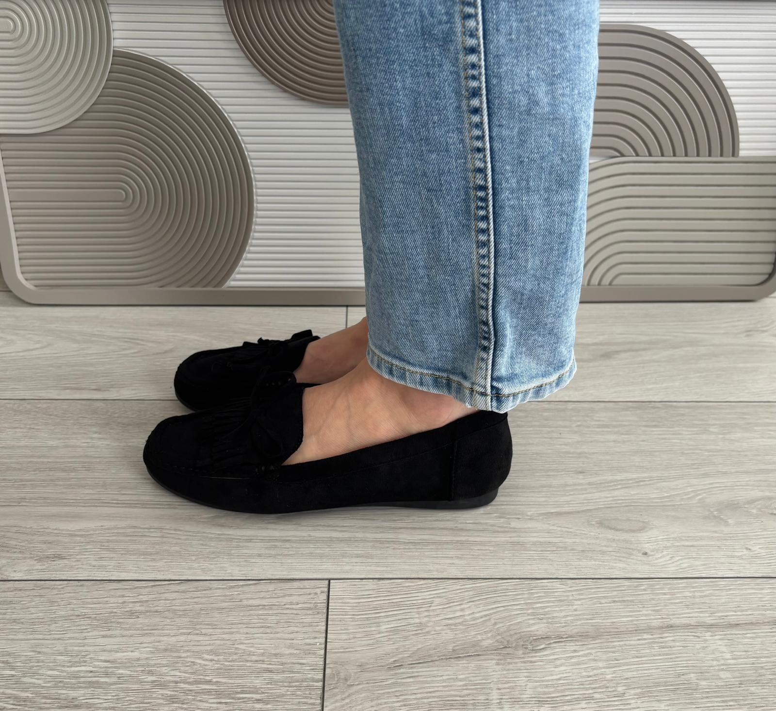 Mocassins Nina noir
