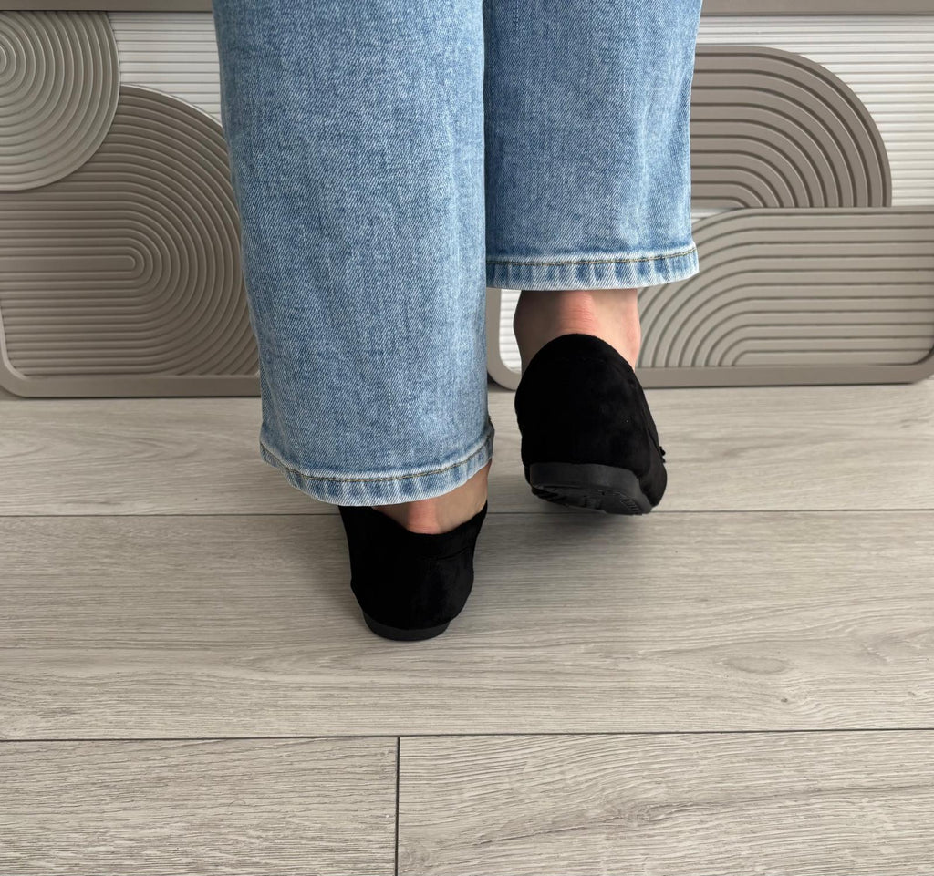 Mocassins Nina noir