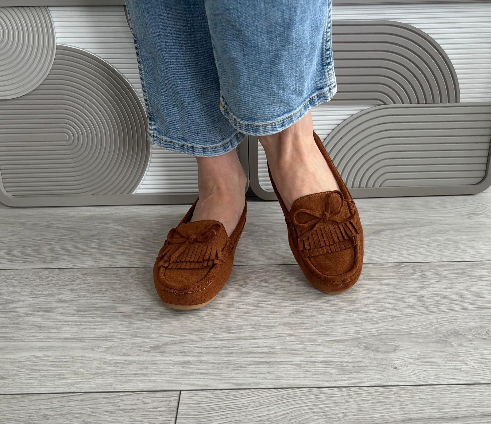 Mocassins Nina camel
