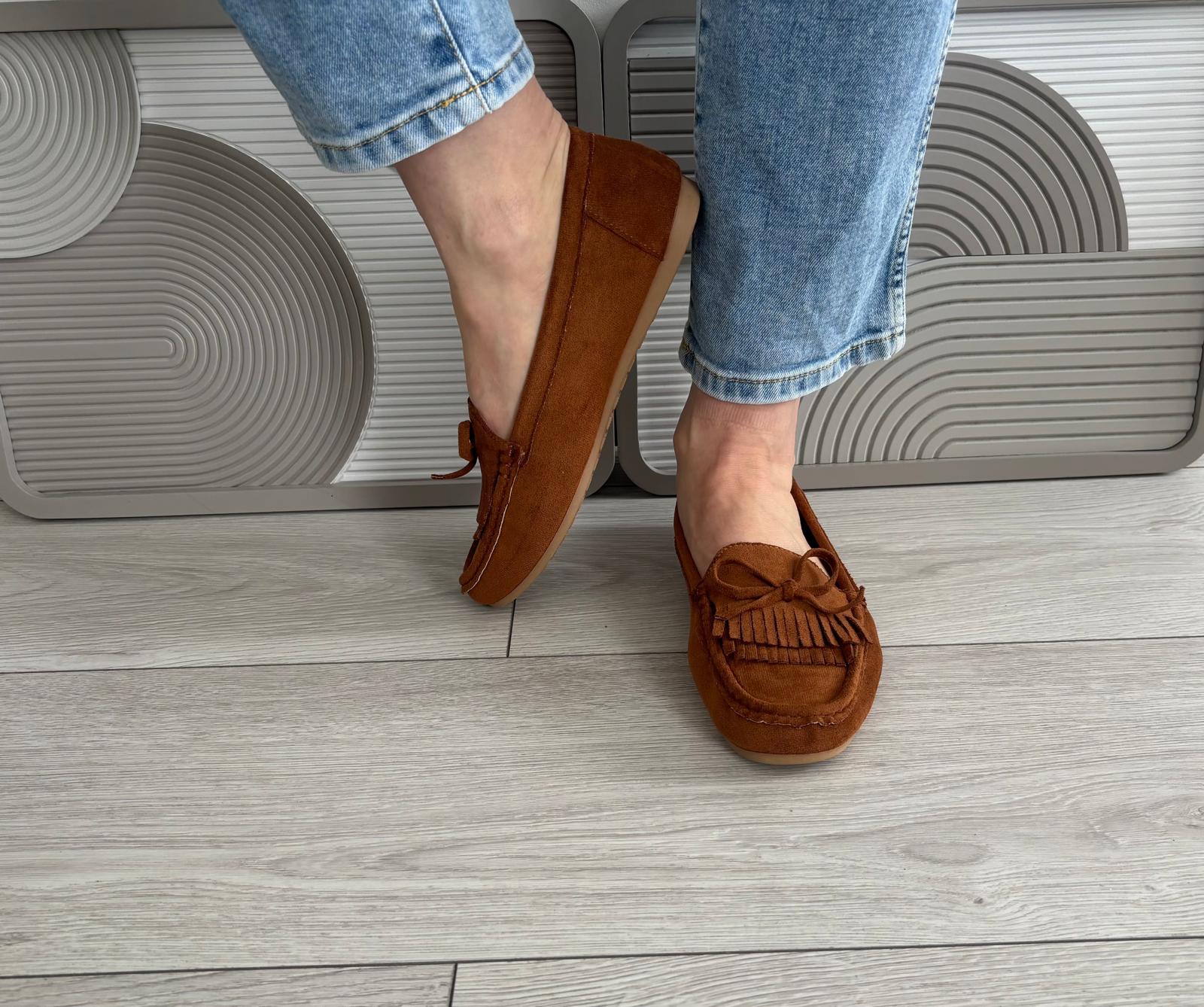 Mocassins Nina camel