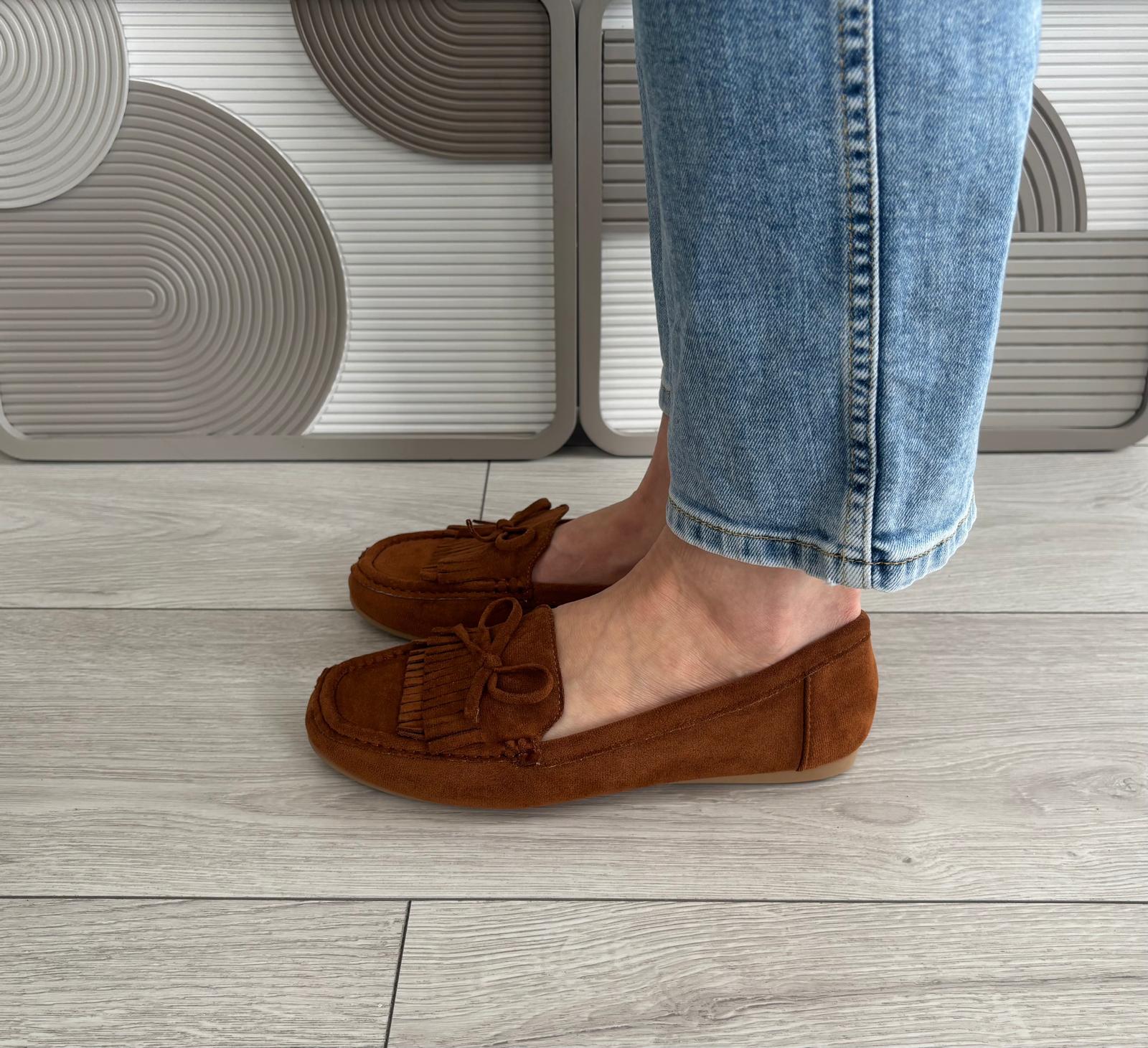 Mocassins Nina camel