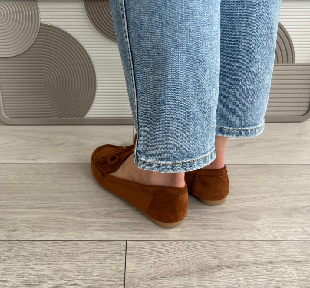 Mocassins Nina camel