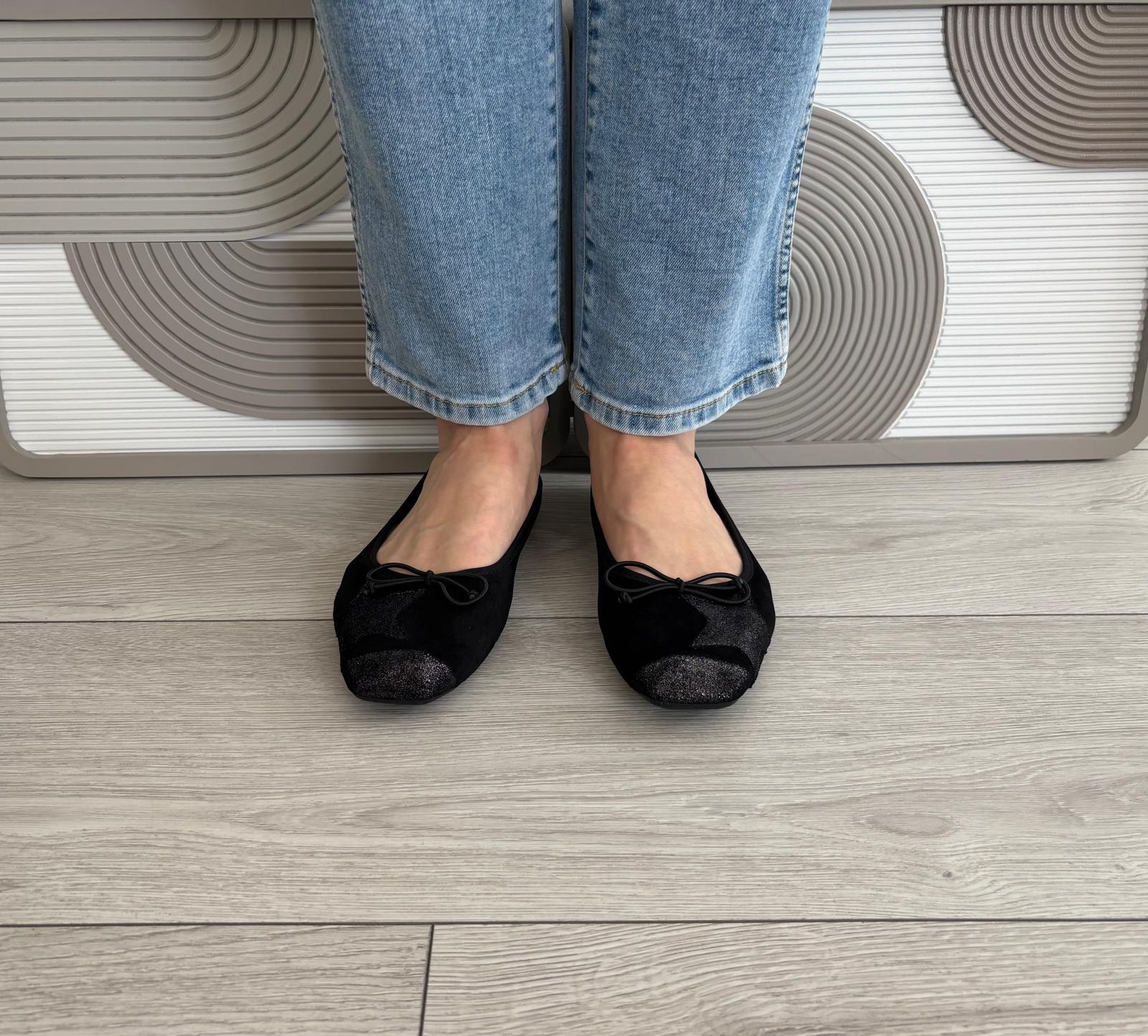 Ballerines Étoile noir