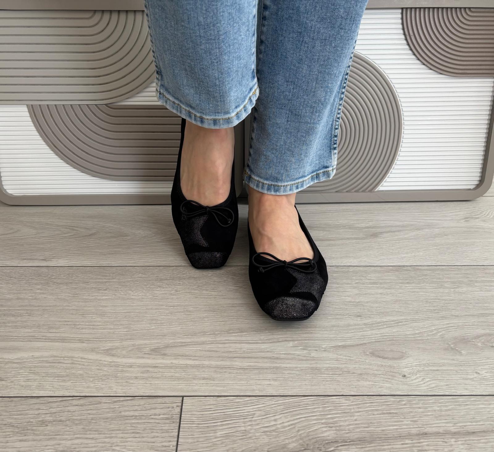 Ballerines Étoile noir