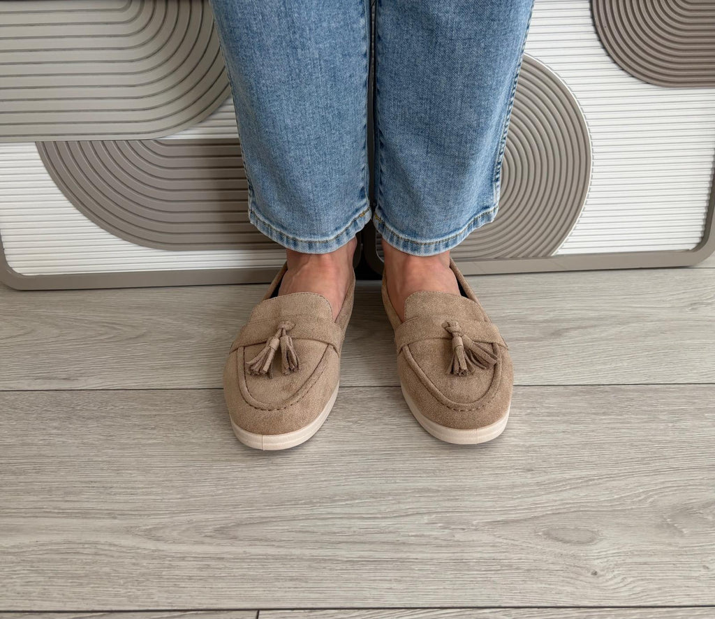 Mocassins Tessa beige