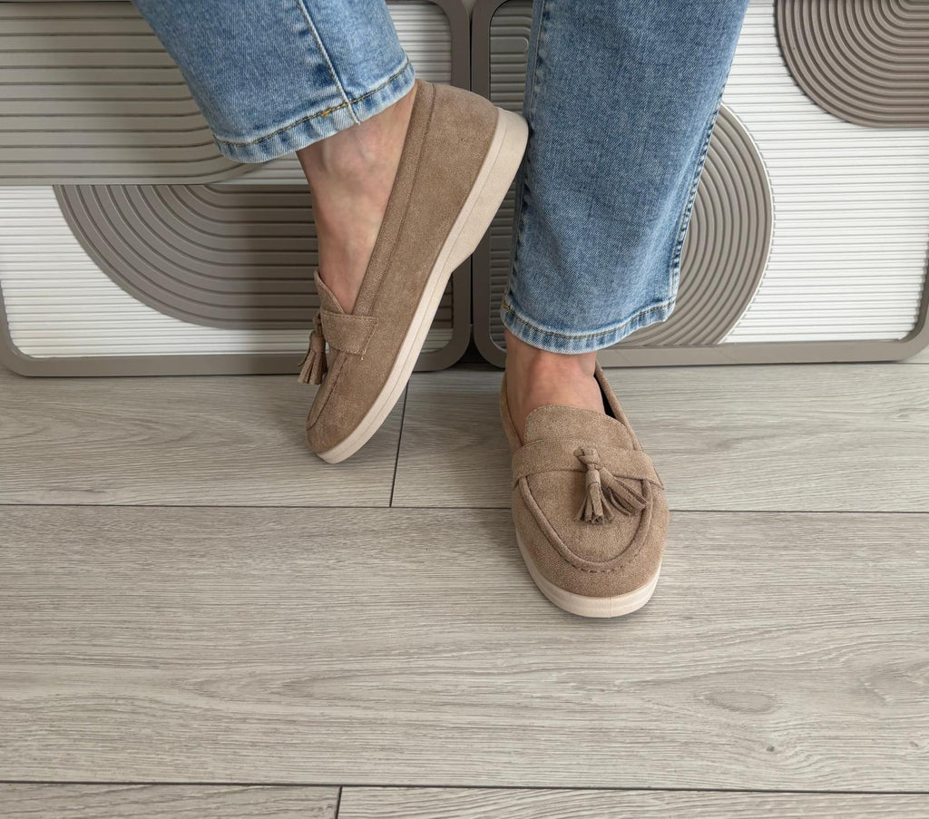 Mocassins Tessa beige