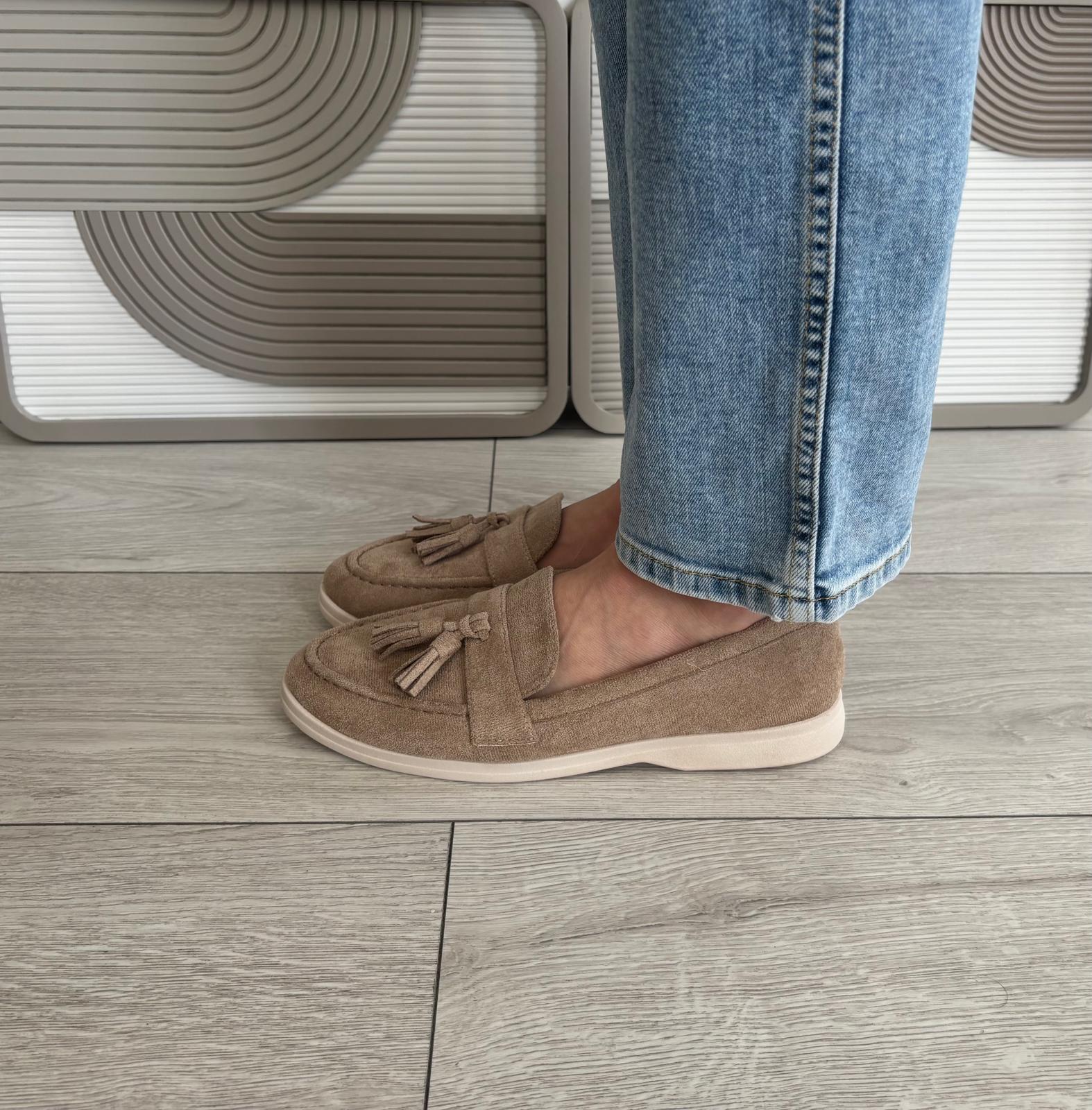 Mocassins Tessa beige