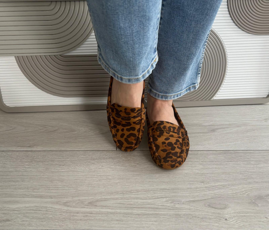 Mocassin Birdy léopard
