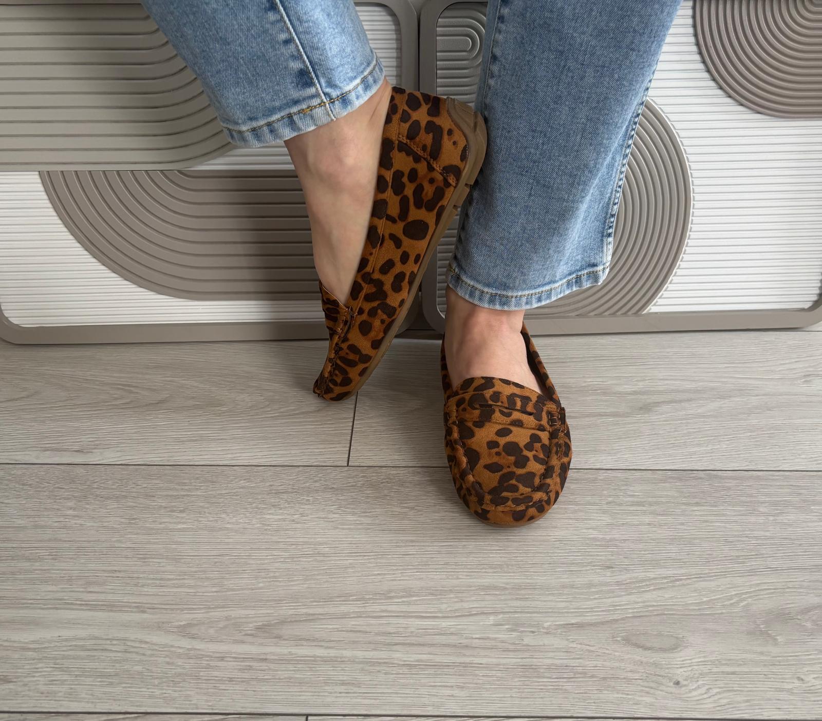 Mocassin Birdy léopard