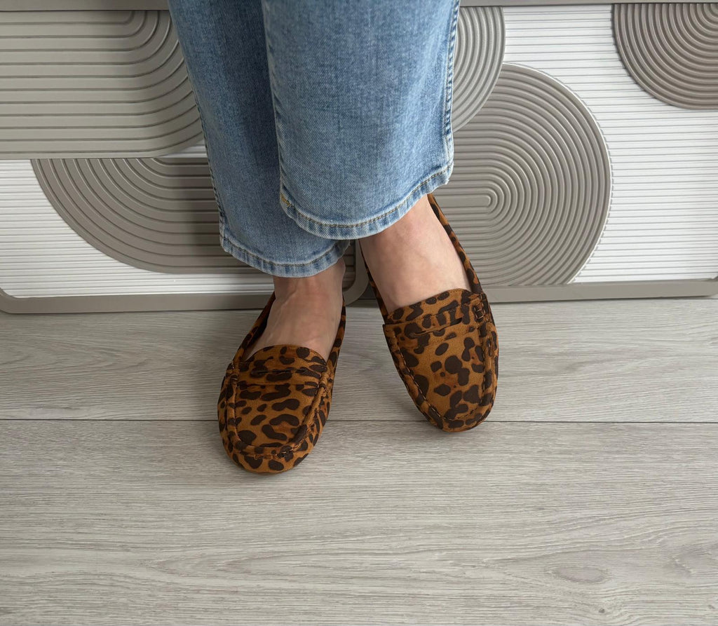 Mocassin Birdy léopard