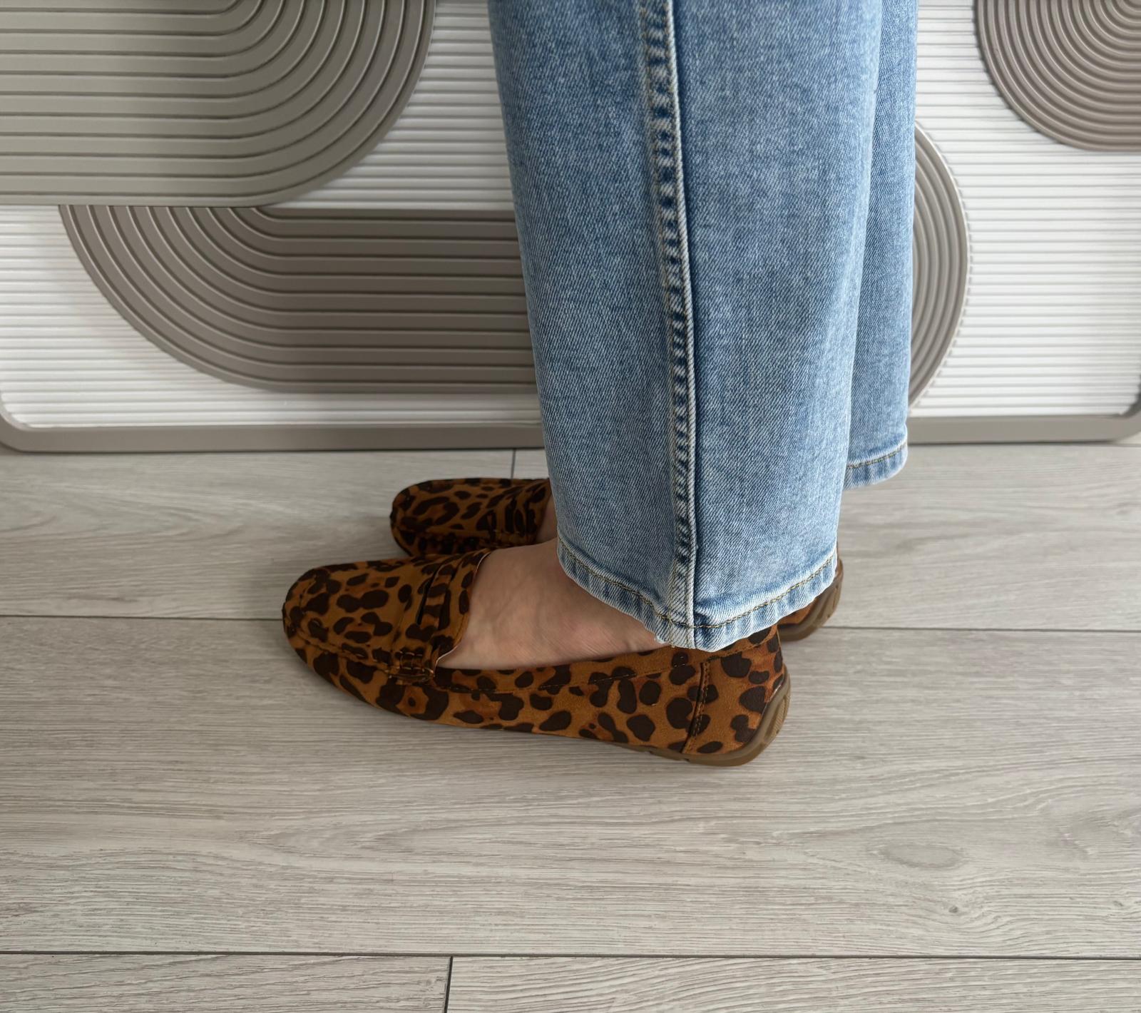Mocassin Birdy léopard