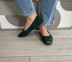 Ballerines Étoile vert foncé