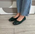 Ballerines Étoile vert foncé