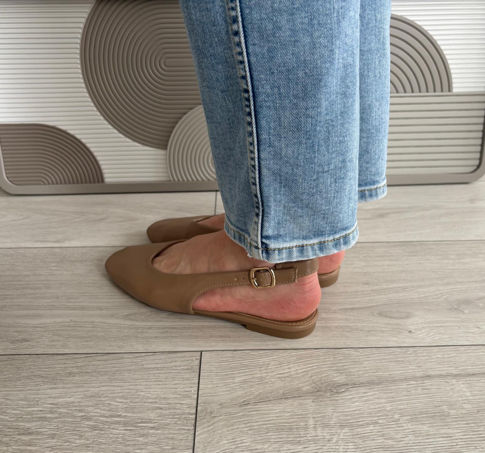 Slingback Clara beige