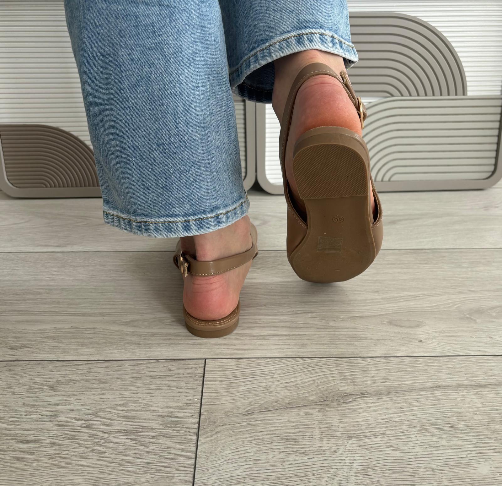 Slingback Clara beige
