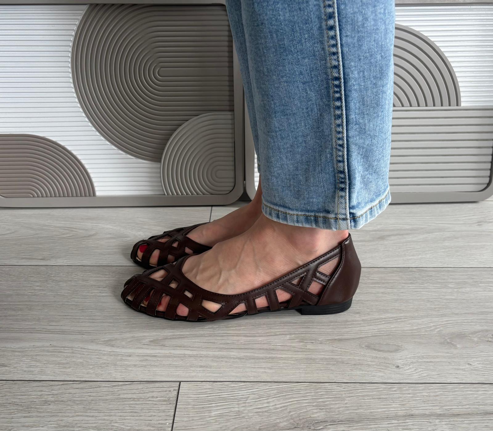 Ballerines ajourées