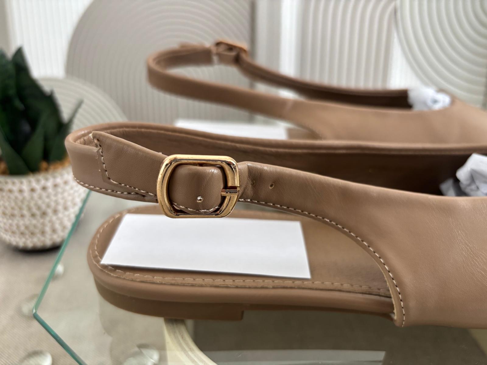 Slingback Clara beige