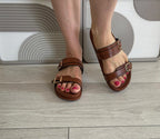 Sandales Olivia Camel Atelier du style