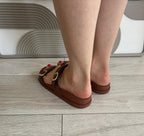 Sandales Olivia Camel Atelier du style